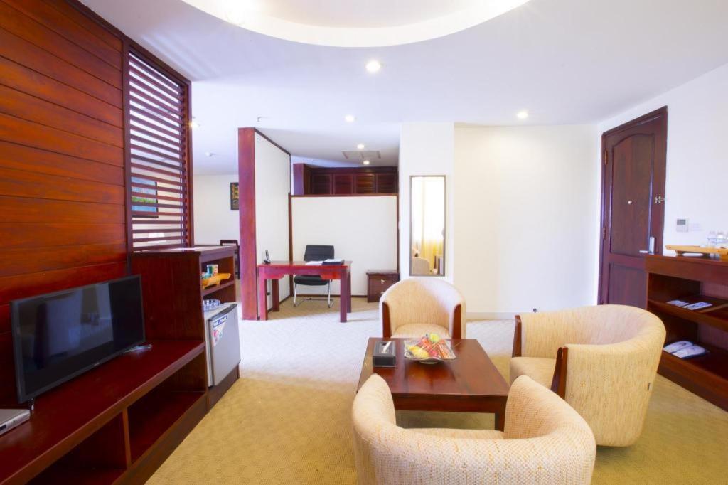 Vientiane Plaza Hotel Exterior foto