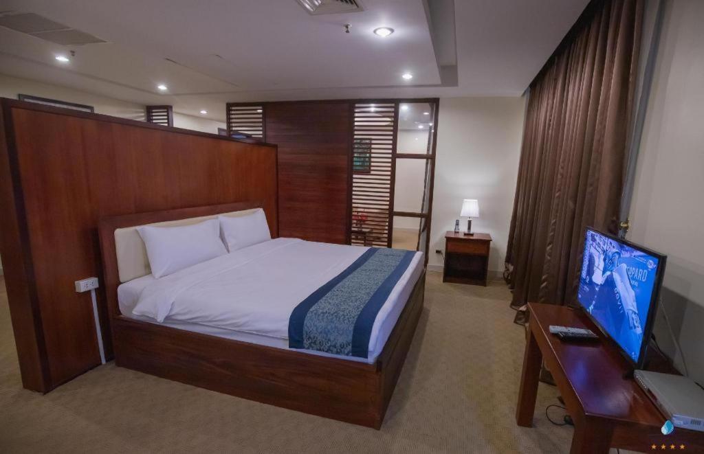 Vientiane Plaza Hotel Exterior foto